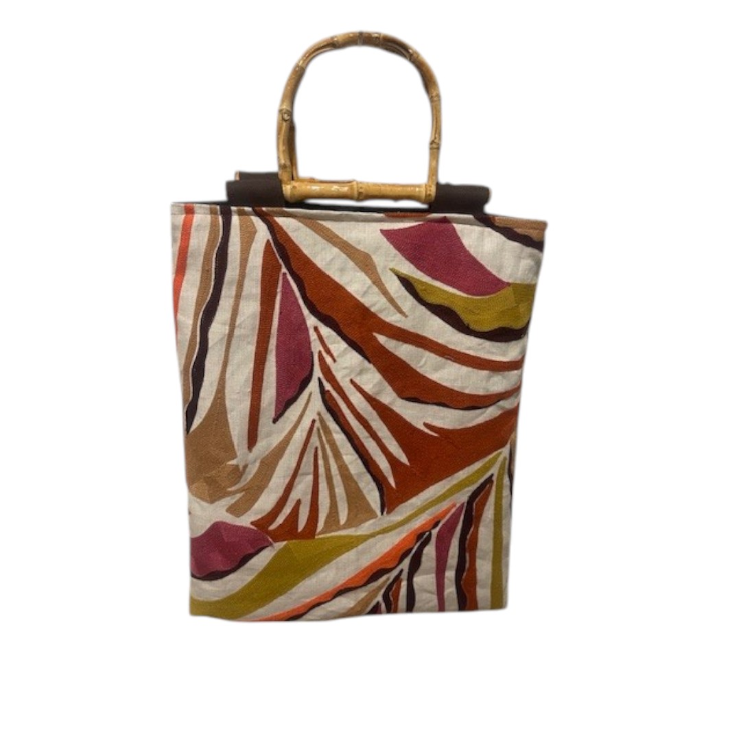 Tote bag ricamo Fiamma